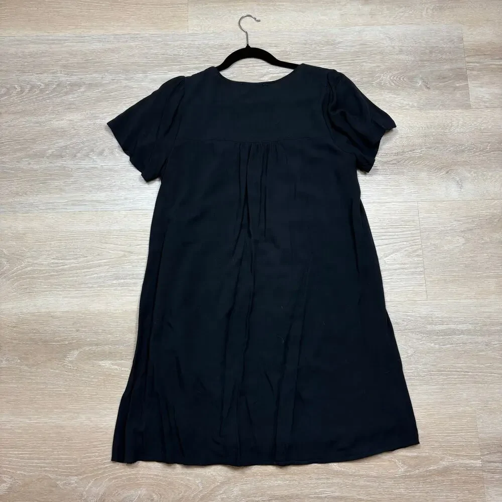 Savanna Jane Embroidered‎ Short Sleeve Dress Women’s S Color Black - Picture 5 of 6